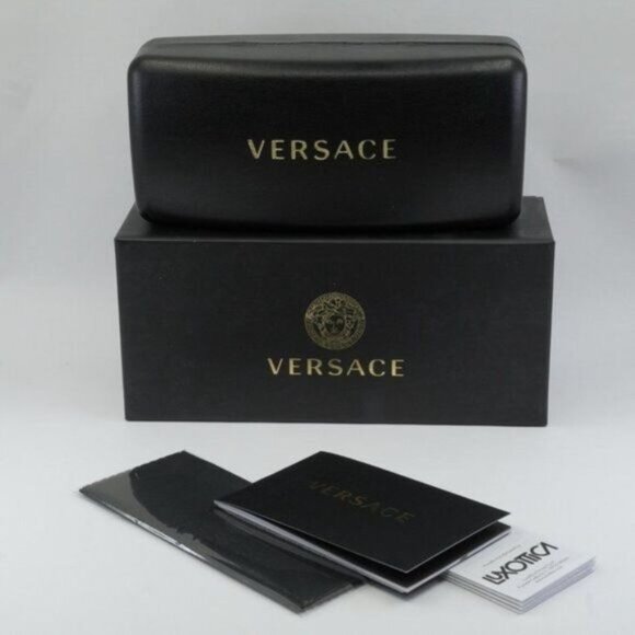 NEW VERSACE VE2260 100213 BROWN PINK GRADIENT SUNGLASSES